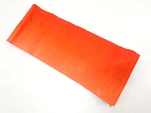 JAPANESE HANHABA OBI / WOVEN BISHAMON KIKKO PATTERN